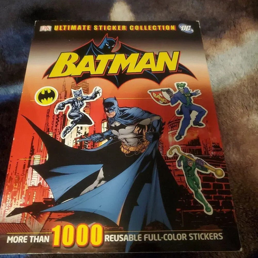 Batman sticker book 2012